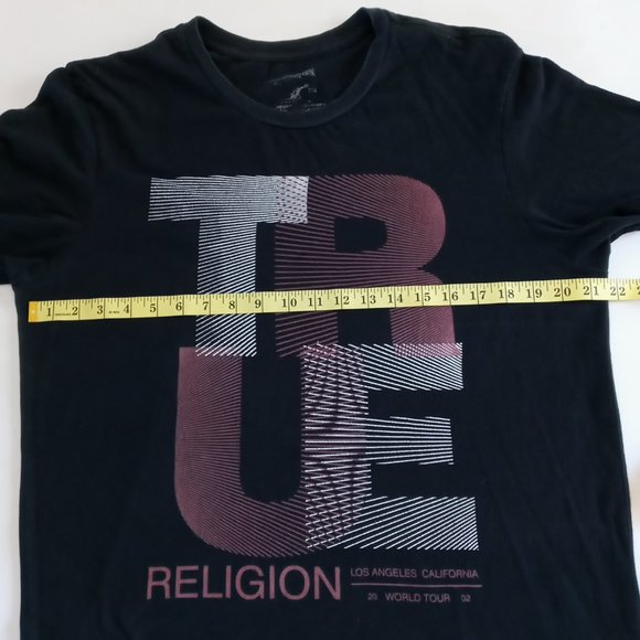True Religion World Tour Los Angeles T Shirt - Picture 5 of 5